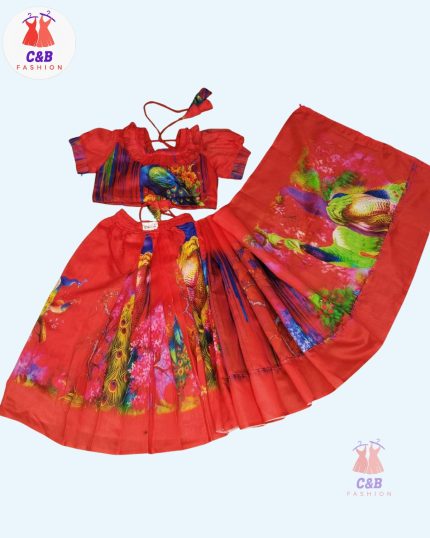 চান্দেরি সিল্ক রেডি শাড়ী