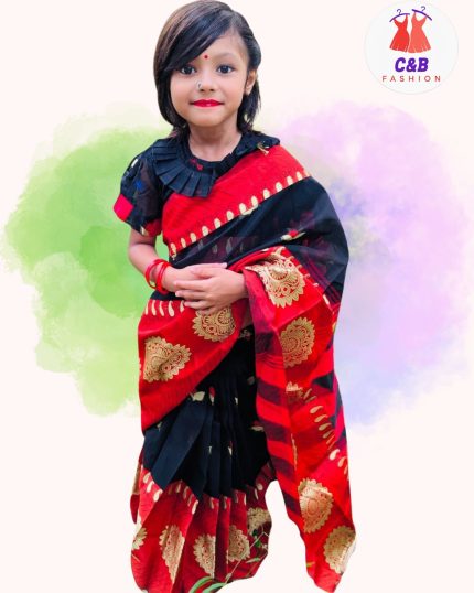 লাল-কালো চাকা কাতান